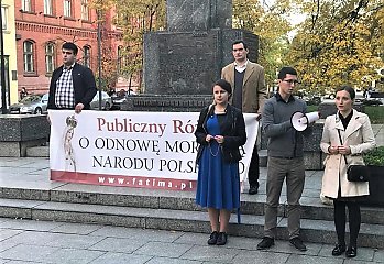 Bydgoszcz modli się za życie – publiczny różaniec w obronie dzieci