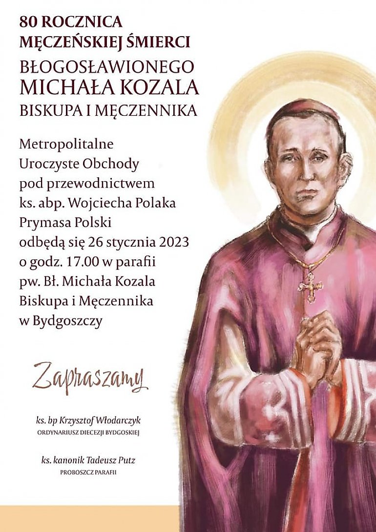 Msza św. w 80. rocznicę męczeńskiej śmierci bł. Michała Kozala [AKTUALIZACJA]